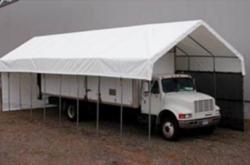 14'Wx50'Lx14'H storage tent